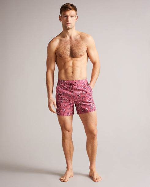 <P>Paisley Printed Swimshort</P>